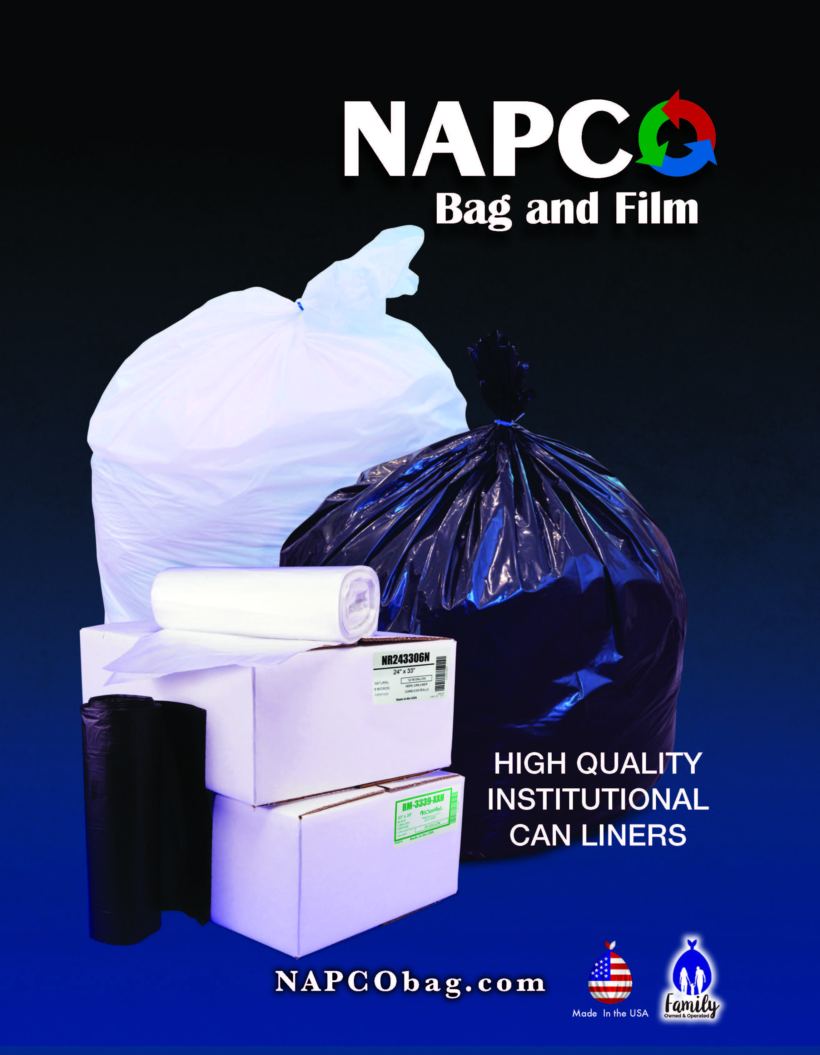 Napco National | PE Open Mouth Bags